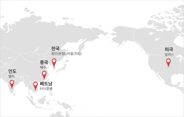 사업장소개 - 회사소개 - (주)알에프텍